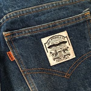 Vintage orange tab Levi’s 26 waist